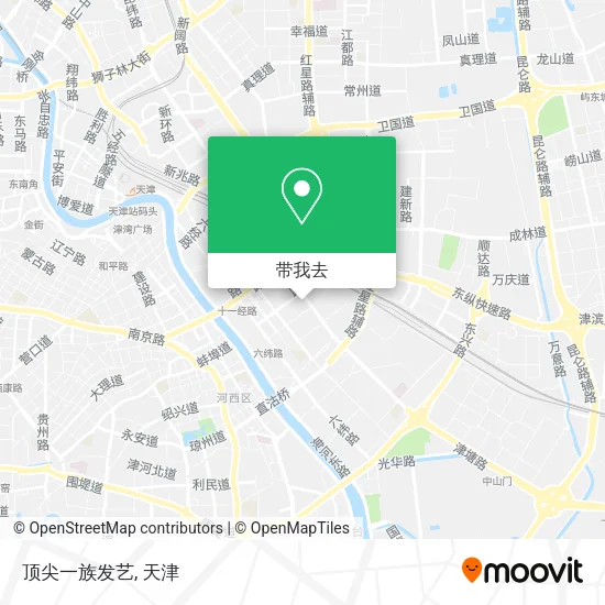 顶尖一族发艺地图