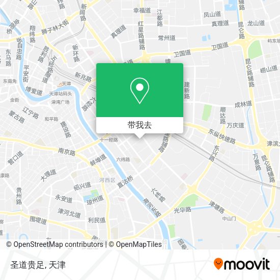 圣道贵足地图