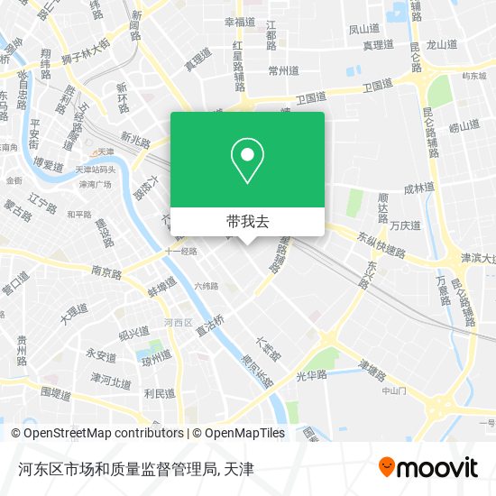 河东区市场和质量监督管理局地图