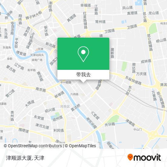 津顺源大厦地图