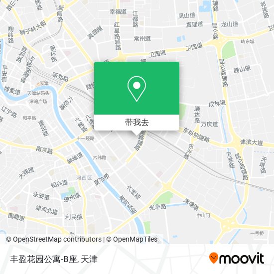丰盈花园公寓-B座地图