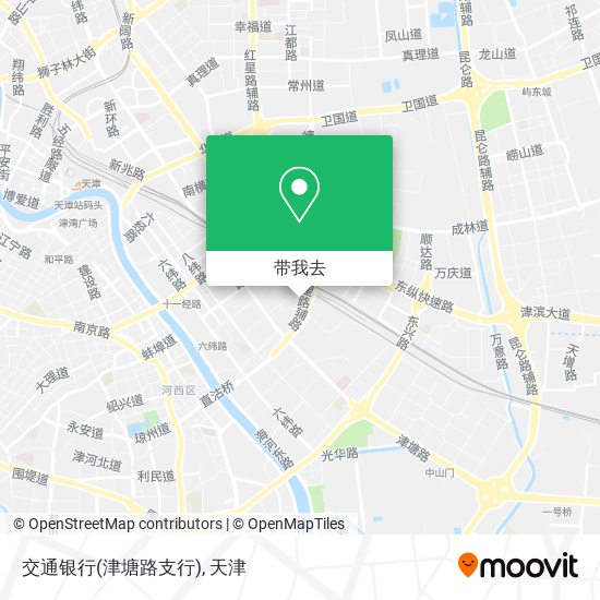交通银行(津塘路支行)地图