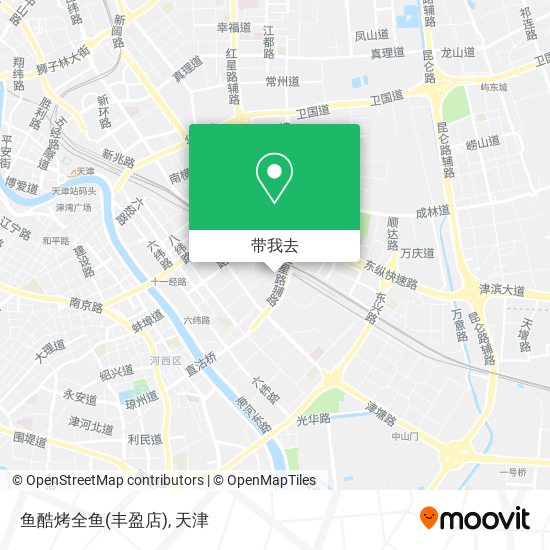 鱼酷烤全鱼(丰盈店)地图