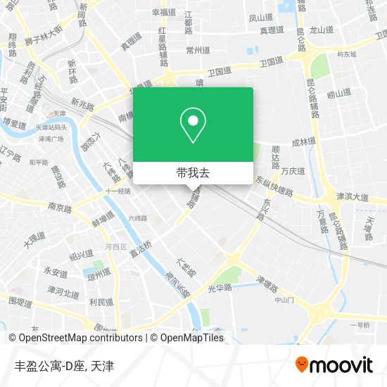 丰盈公寓-D座地图