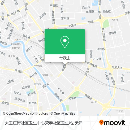 大王庄街社区卫生中心荣泰社区卫生站地图