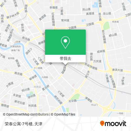 荣泰公寓-7号楼地图