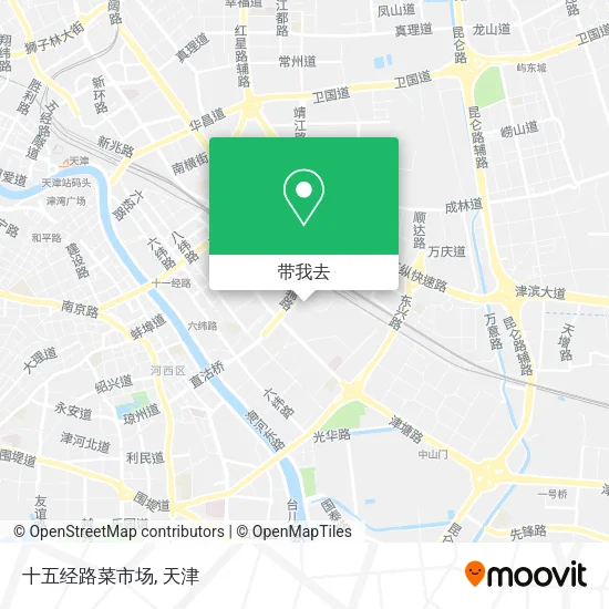 十五经路菜市场地图