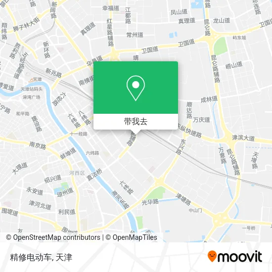 精修电动车地图