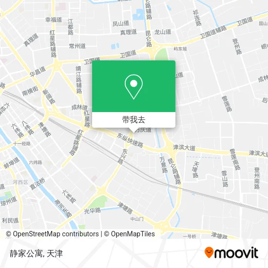 静家公寓地图