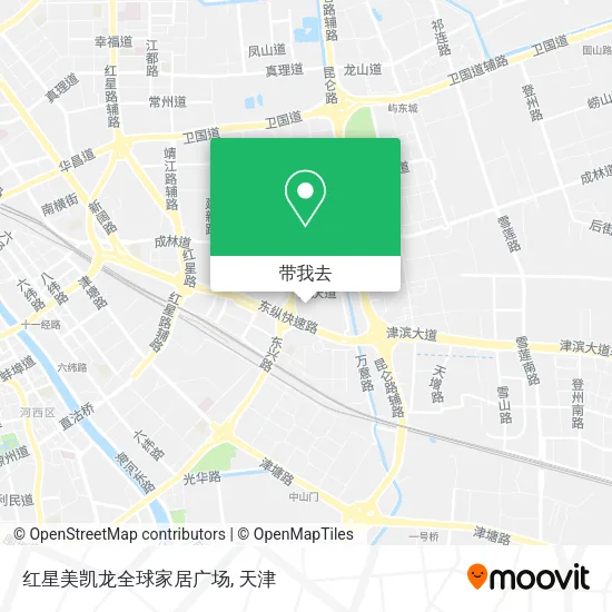 红星美凯龙全球家居广场地图