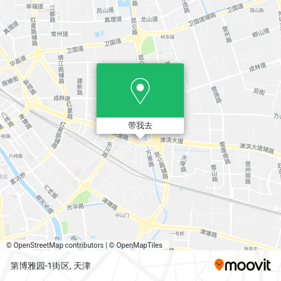 第博雅园-1街区地图