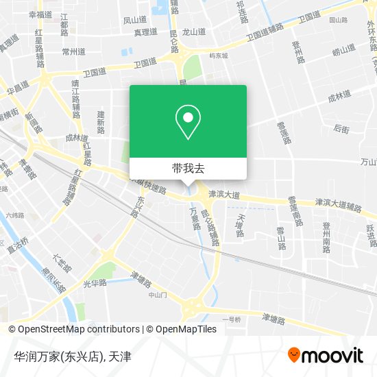 华润万家(东兴店)地图