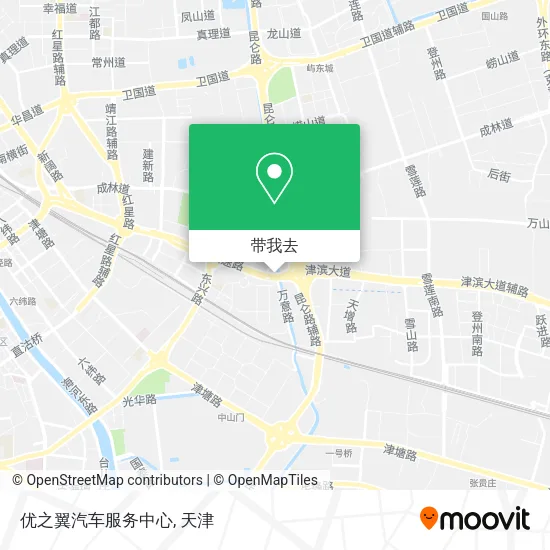 优之翼汽车服务中心地图