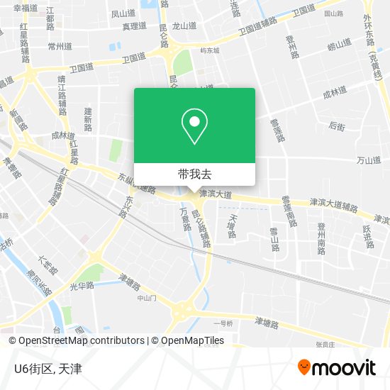U6街区地图