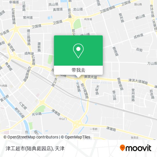 津工超市(陆典庭园店)地图