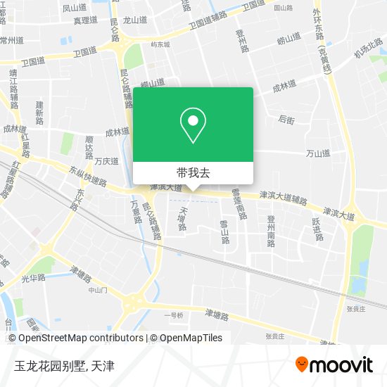 玉龙花园别墅地图