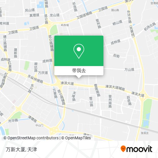 万新大厦地图