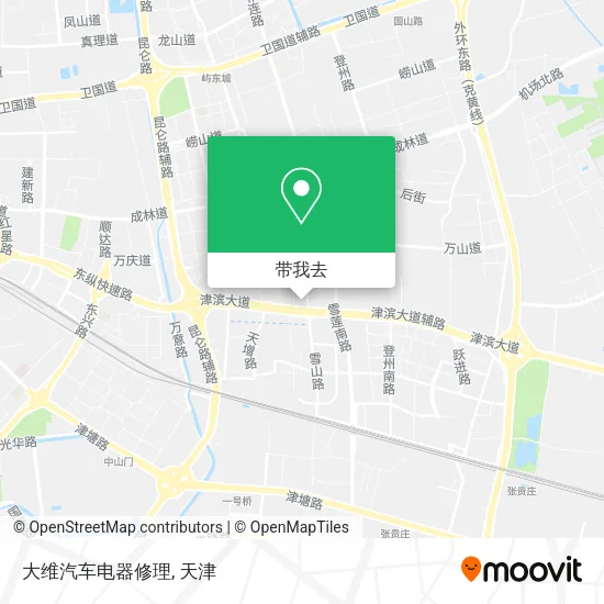 大维汽车电器修理地图