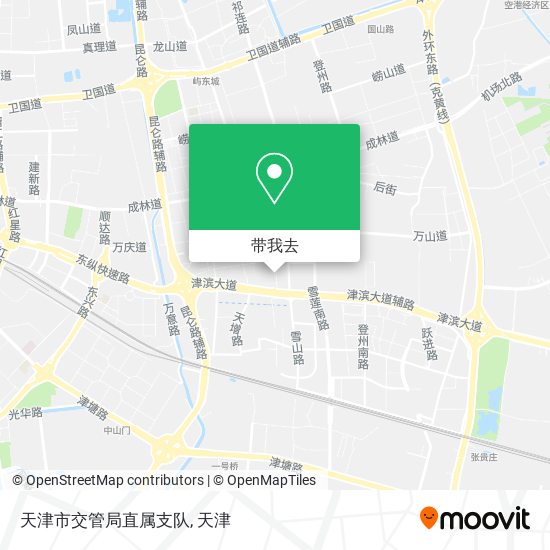 天津市交管局直属支队地图