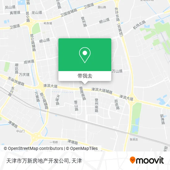 天津市万新房地产开发公司地图