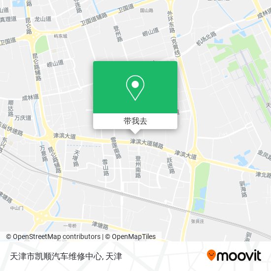 天津市凯顺汽车维修中心地图
