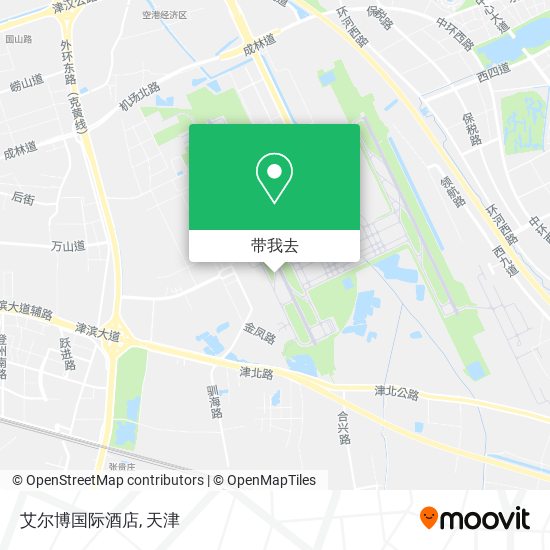 艾尔博国际酒店地图