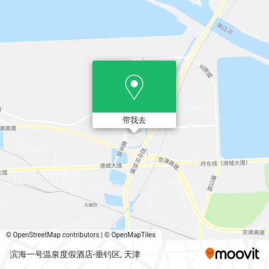 滨海一号温泉度假酒店-垂钓区地图