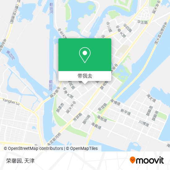 荣馨园地图