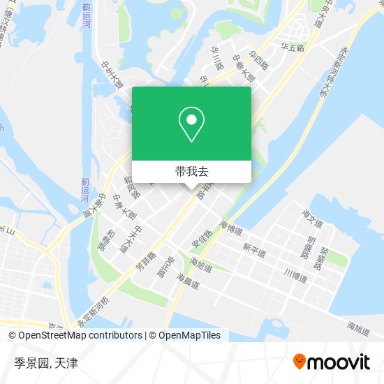 季景园地图