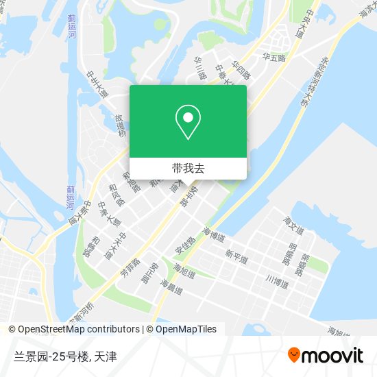 兰景园-25号楼地图