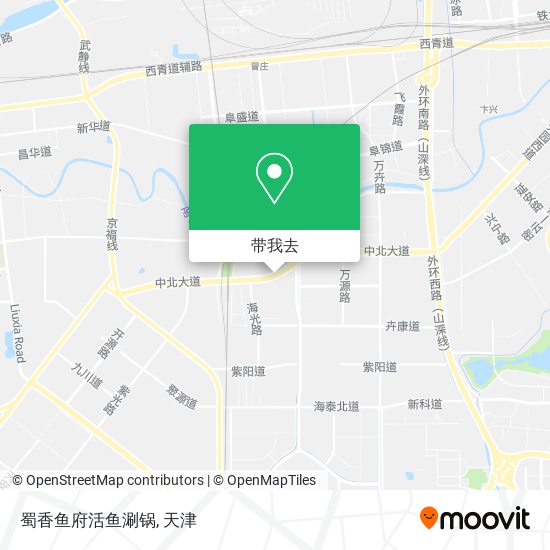 蜀香鱼府活鱼涮锅地图