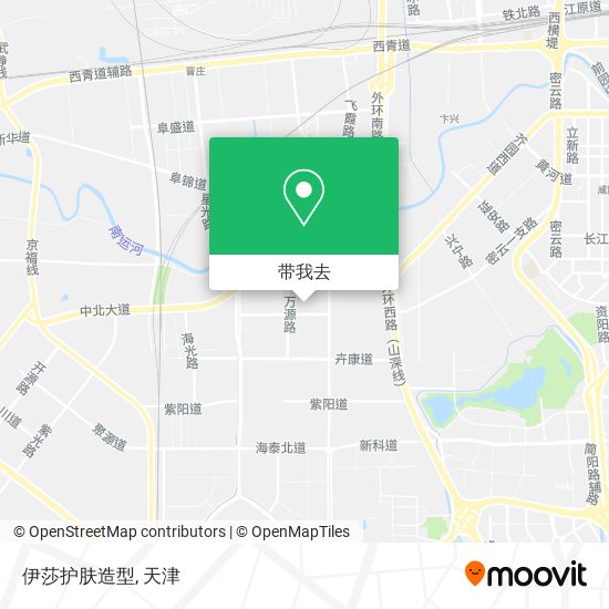 伊莎护肤造型地图