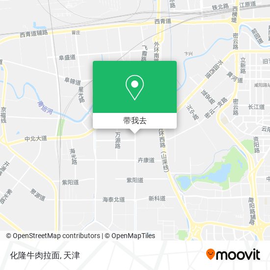 化隆牛肉拉面地图