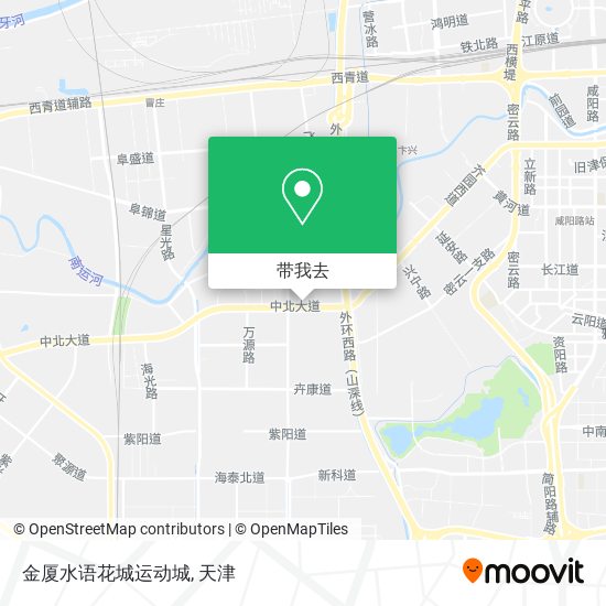金厦水语花城运动城地图