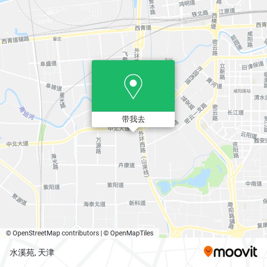 水溪苑地图