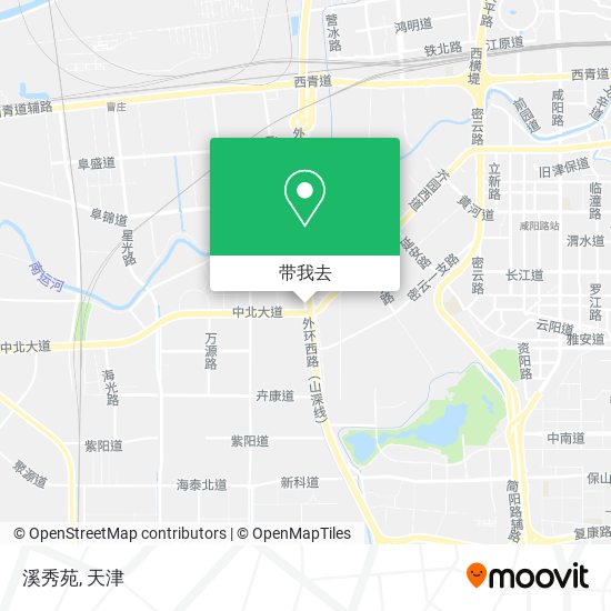 溪秀苑地图