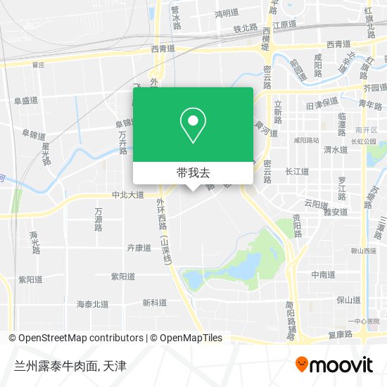 兰州露泰牛肉面地图
