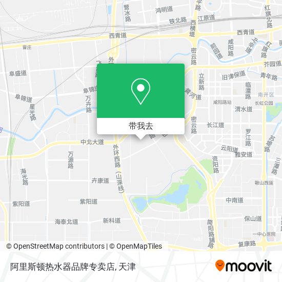 阿里斯顿热水器品牌专卖店地图