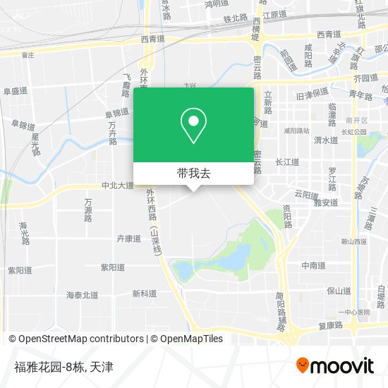 福雅花园-8栋地图