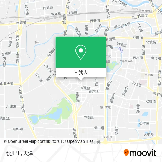 貌川里地图