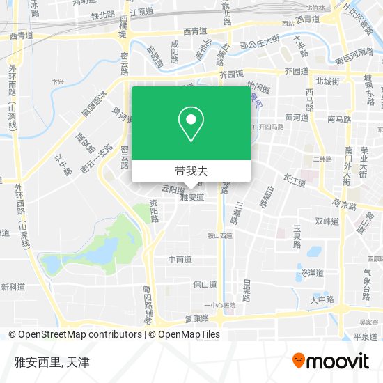 雅安西里地图