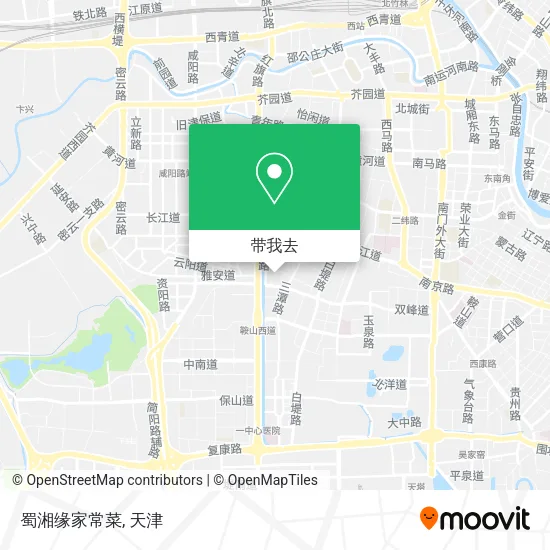 蜀湘缘家常菜地图