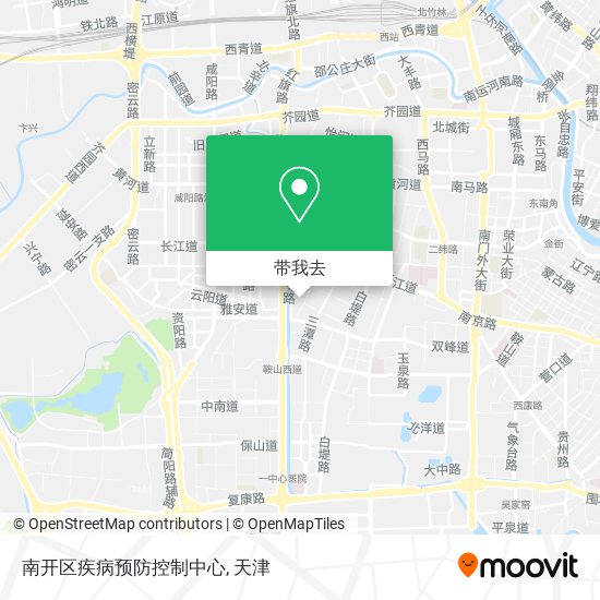 南开区疾病预防控制中心地图