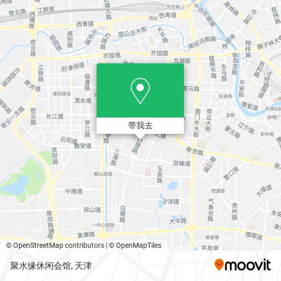聚水缘休闲会馆地图
