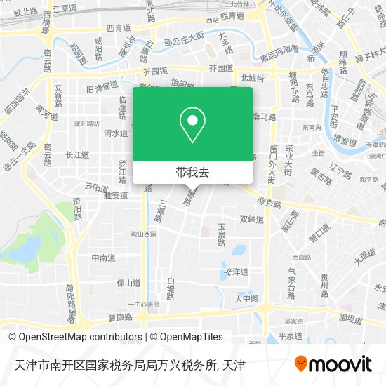 天津市南开区国家税务局局万兴税务所地图