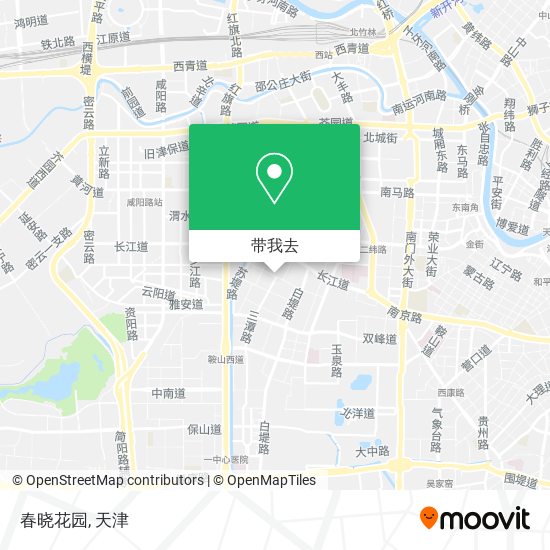 春晓花园地图