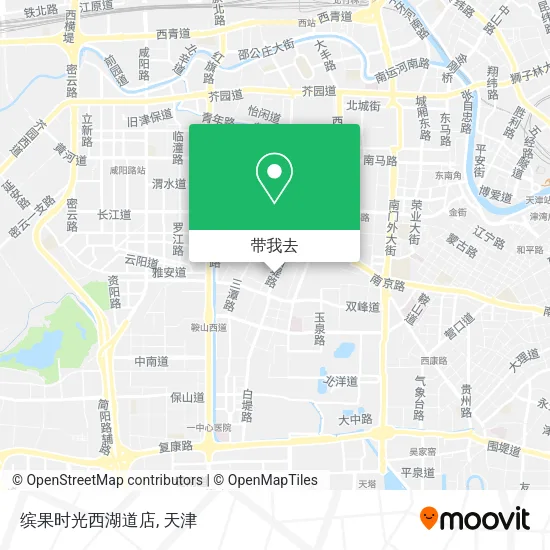 缤果时光西湖道店地图