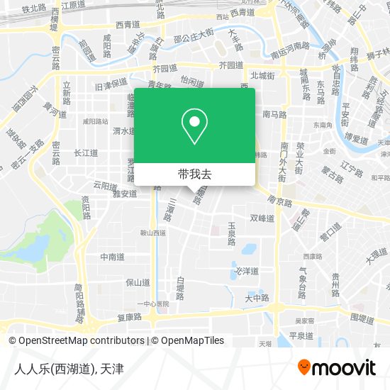 人人乐(西湖道)地图