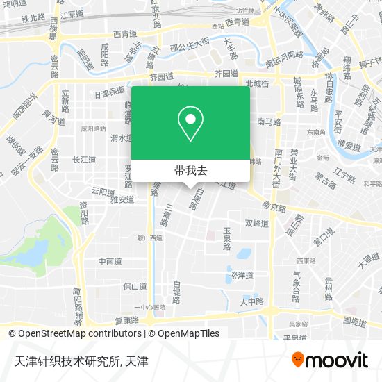 天津针织技术研究所地图