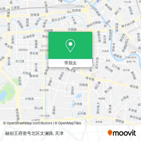 融创王府壹号北区文澜路地图